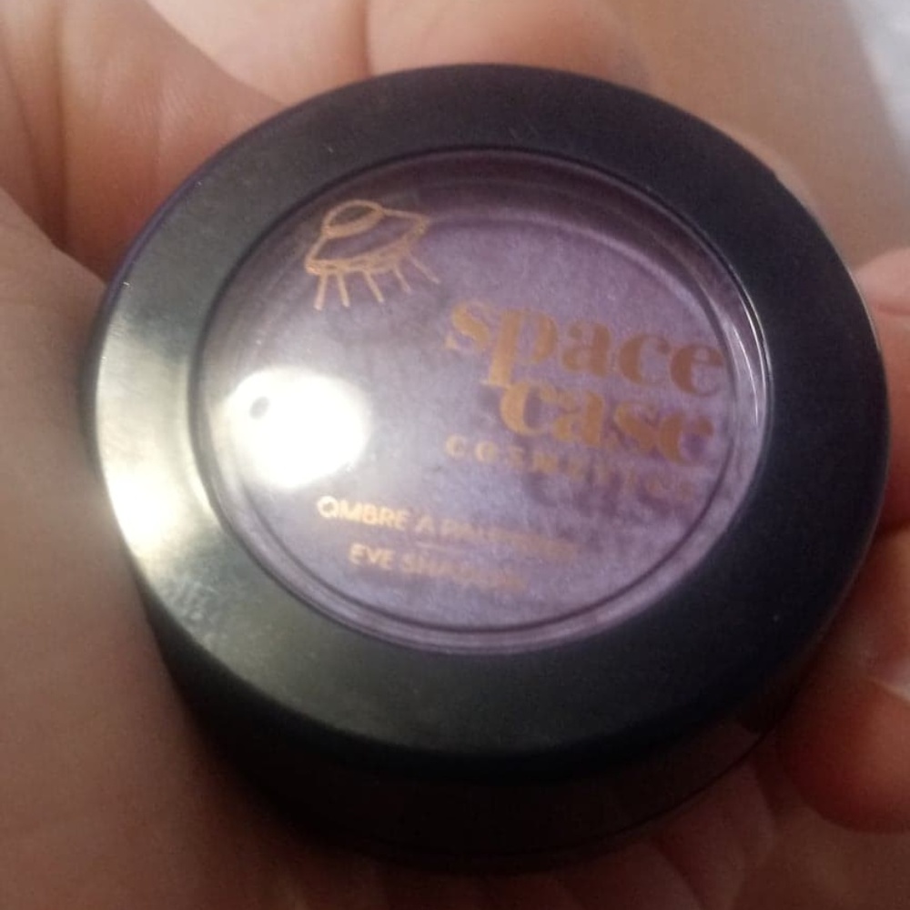space case cosmetics purple eyeshadow single